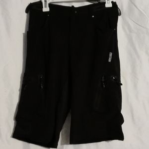 Arsuxeo size M men s black cycle shorts